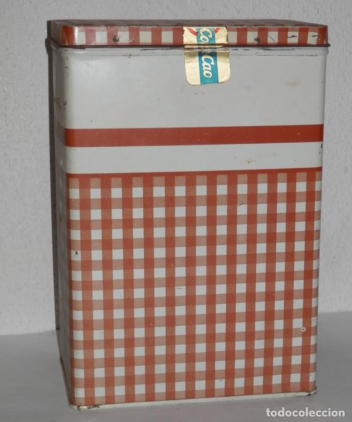 Cajas y cajitas met&aacute;licas: ANTIGUA LATA DE LA COLA CAO