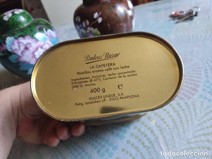 Cajas y cajitas met&aacute;licas: Lata caramelos, marca La cafetera, Pamplona. - Foto 3