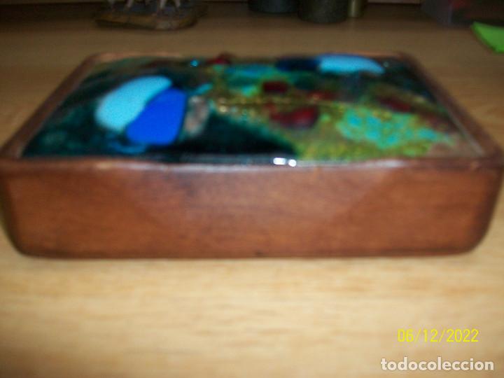 Cajas y cajitas met&aacute;licas: ANTIGUA CAJA DE MADERA - Foto 2