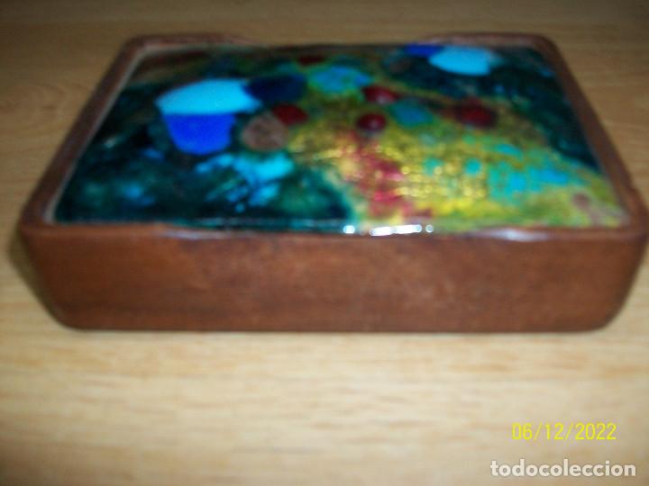 Cajas y cajitas met&aacute;licas: ANTIGUA CAJA DE MADERA - Foto 3