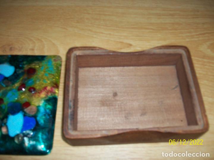 Cajas y cajitas met&aacute;licas: ANTIGUA CAJA DE MADERA - Foto 4