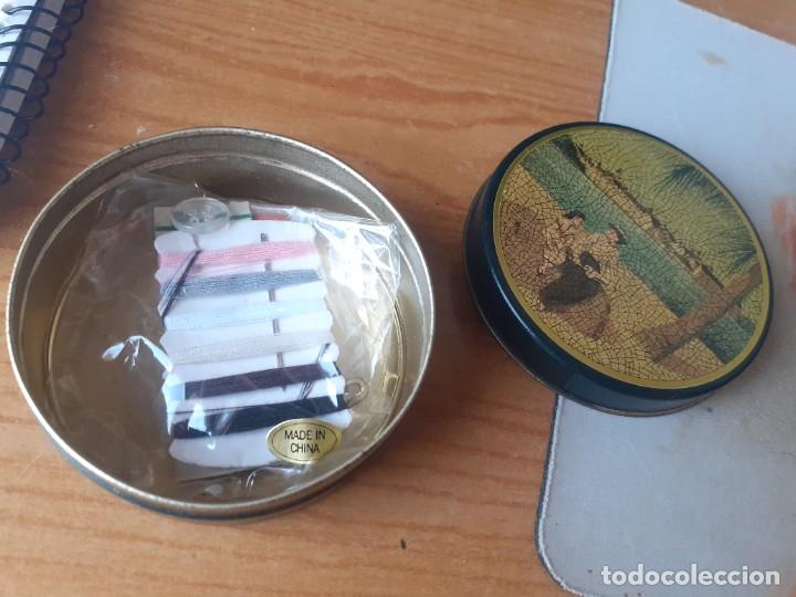 Caixas e caixinhas met&aacute;licas: cajita vintage grand floridian beach resort con set para coser