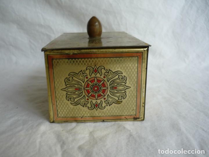 Cajas y cajitas met&aacute;licas: Antigua caja de chapa - Foto 5