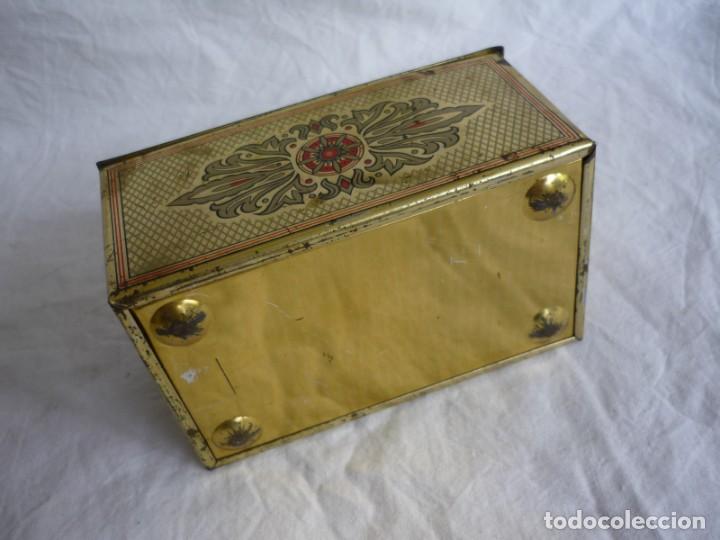 Cajas y cajitas met&aacute;licas: Antigua caja de chapa - Foto 7