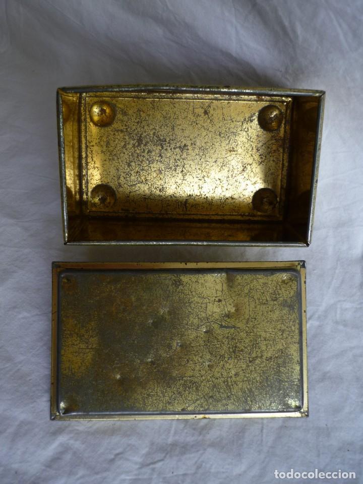 Cajas y cajitas met&aacute;licas: Antigua caja de chapa - Foto 9