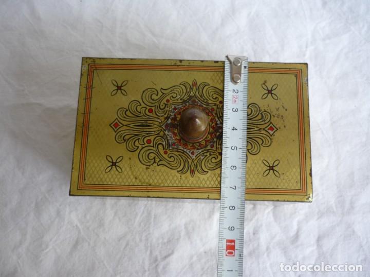 Cajas y cajitas met&aacute;licas: Antigua caja de chapa - Foto 11