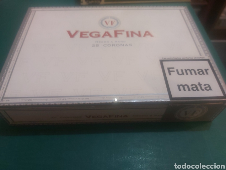 Blechdosen und Kisten: Caja vac&iacute;a puros Vega fina 25 coronas