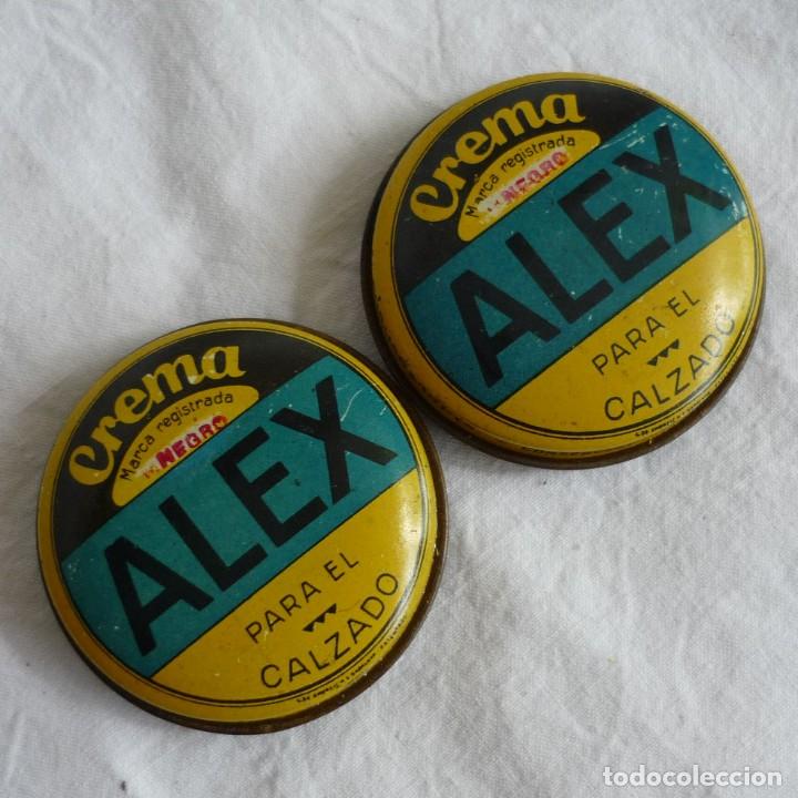 Caixas e caixinhas met&aacute;licas: Pareja de cajas de chapa crema Alex negro para el calzado
