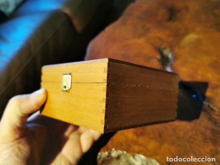 Cajas y cajitas met&aacute;licas: CAJA ESTUCHE DE MADERA ** LOTTUSSE ** - Foto 3
