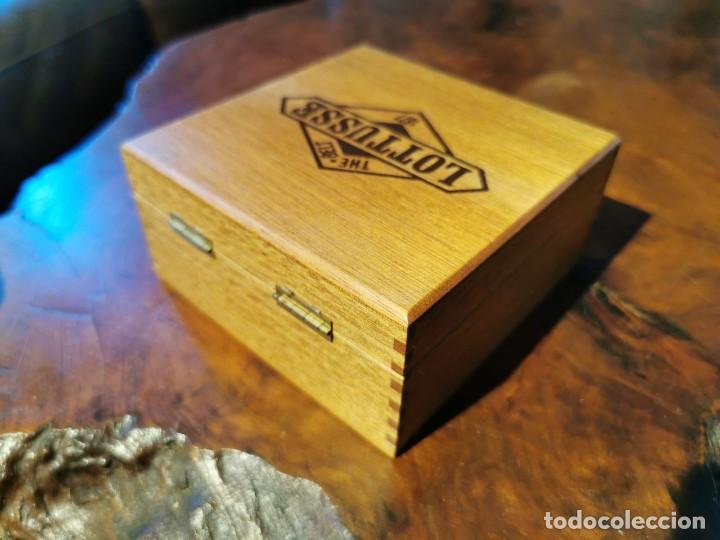 Cajas y cajitas met&aacute;licas: CAJA ESTUCHE DE MADERA ** LOTTUSSE ** - Foto 5