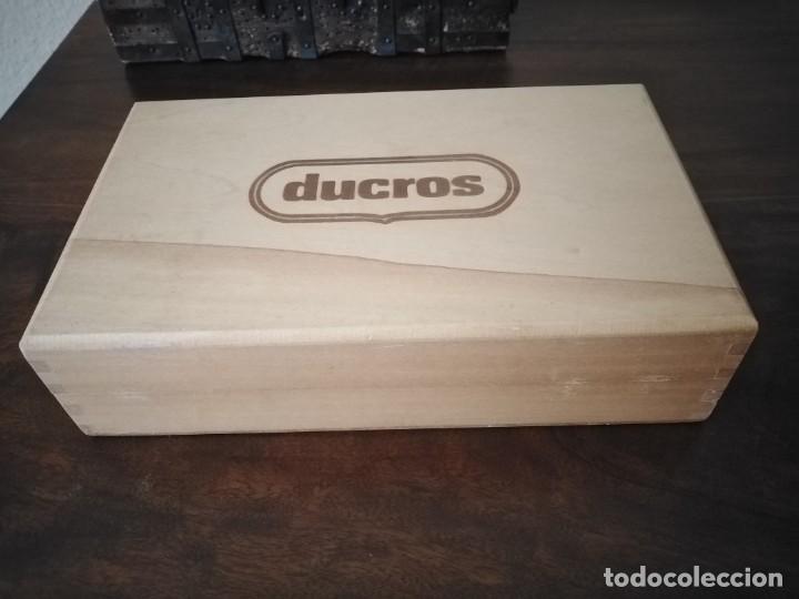 Cajas y cajitas met&aacute;licas: Caja de Ducros. En madera. - Foto 5