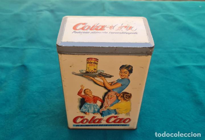 Cajas y cajitas met&aacute;licas: CAJA DE METAL COLA-CAO LENTEJAS COLACAO - COLA CAO