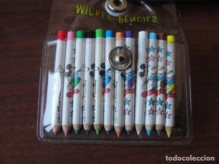 Blechdosen und Kisten: MICKEY PENCILS DISNEY 12 mini lapices BALUL