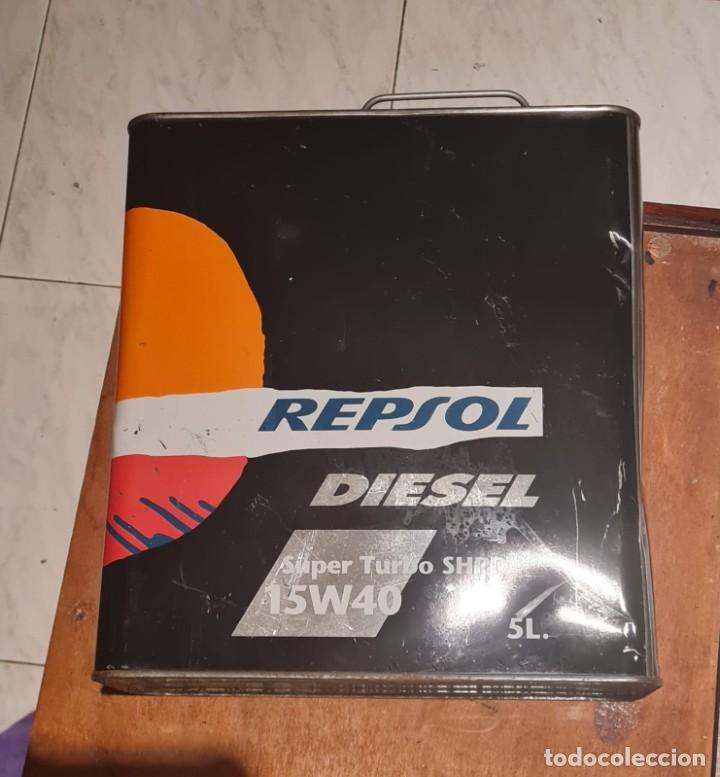 Cajas y cajitas met&aacute;licas: Lata aceite repsol - Foto 1