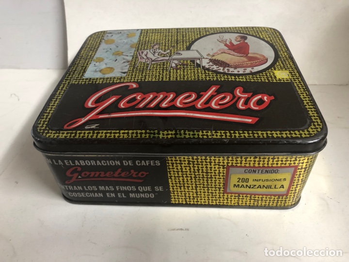 Cajas y cajitas met&aacute;licas: CAJITA DE CHAPA DE CAFE GOMETERO-(&)