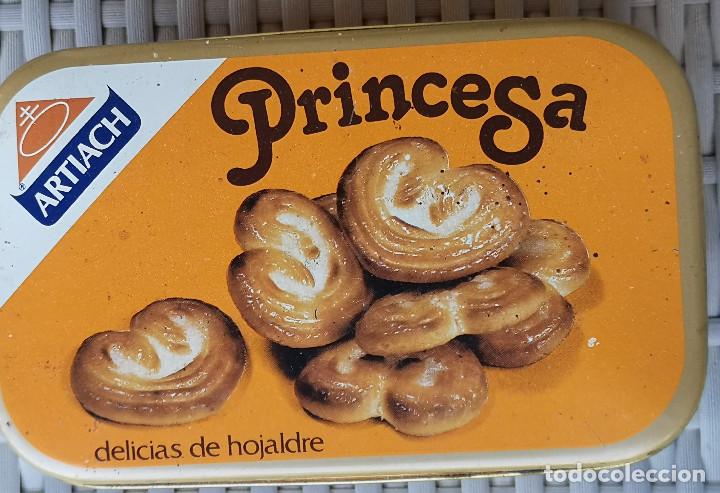 Caixas e caixinhas met&aacute;licas: CAJA MET&Aacute;LICA - ARTIACH PRINCESA - Del&iacute;cias de Hojaldre