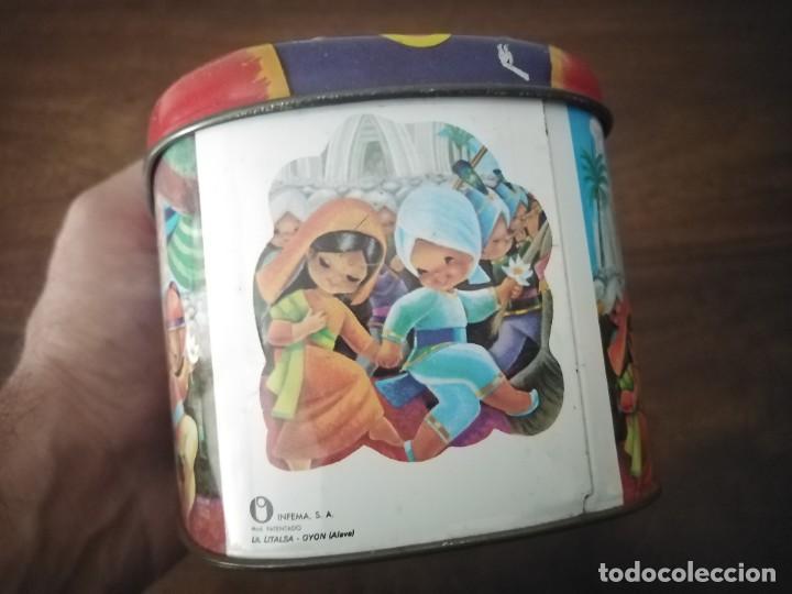 Cajas y cajitas met&aacute;licas: Caja de lata Elgorriaga. - Foto 6
