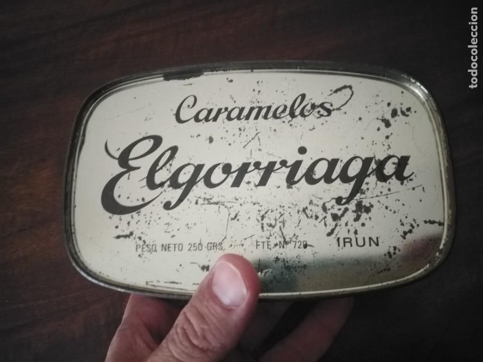 Cajas y cajitas met&aacute;licas: Caja de lata Elgorriaga. - Foto 7