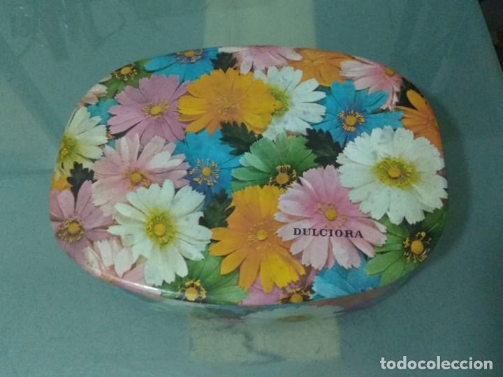 Blechdosen und Kisten: CAJA LATA DULCIORA. EN FORMA OVALADA.