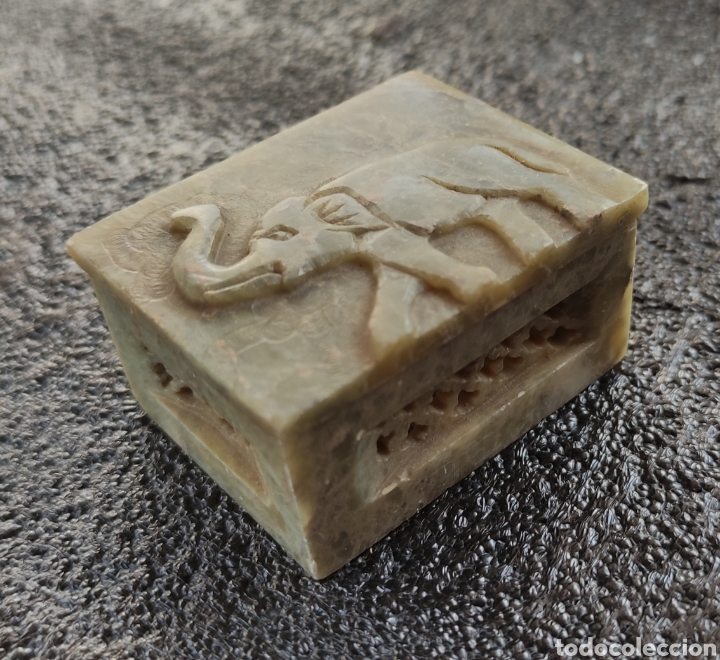 Cajas y cajitas met&aacute;licas: Cajita de alabastro - Foto 2