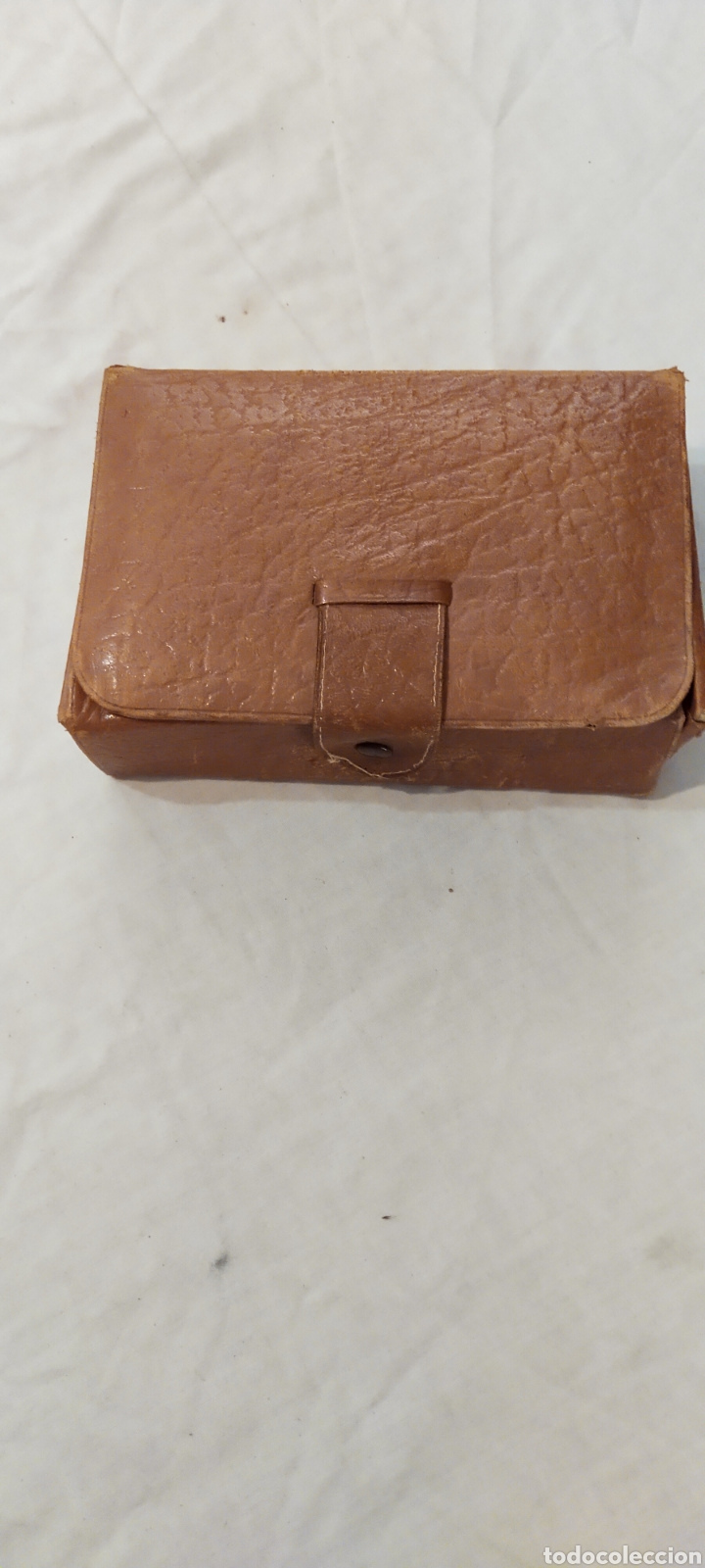Cajas y cajitas met&aacute;licas: Neceser de viaje en cuero - Foto 2