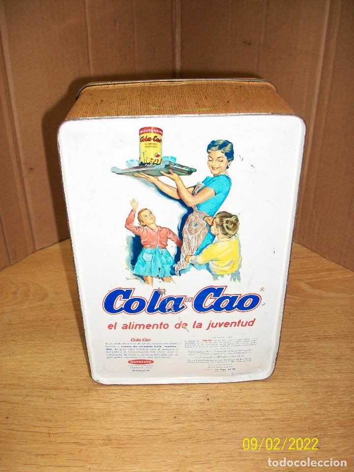 Cajas y cajitas met&aacute;licas: ANTIGUA LATA DE COLACAO - Foto 1