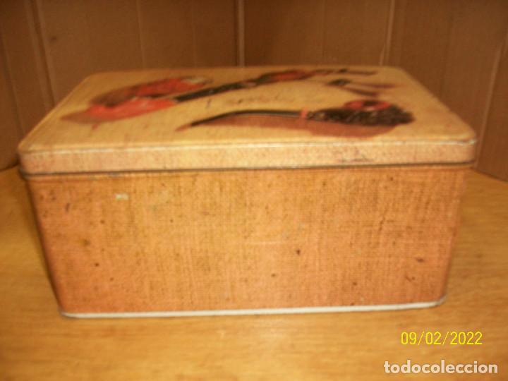 Cajas y cajitas met&aacute;licas: ANTIGUA LATA DE COLACAO - Foto 3