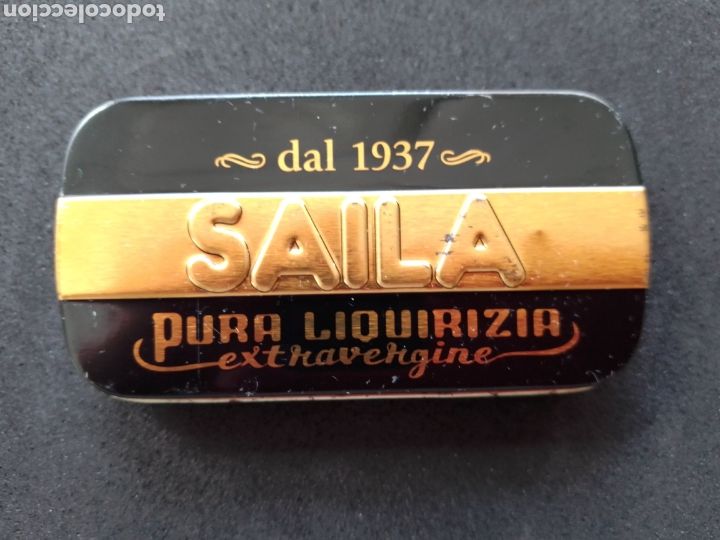 Blechdosen und Kisten: CAJA METALICA SAILA PURA LIQUIRIZIA EXTRAVEHGINE -REGALIZ .