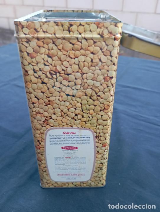 Cajas y cajitas met&aacute;licas: CAJA COLA CAO LATA COLACAO, DISE&Ntilde;O LEGUMBRE.