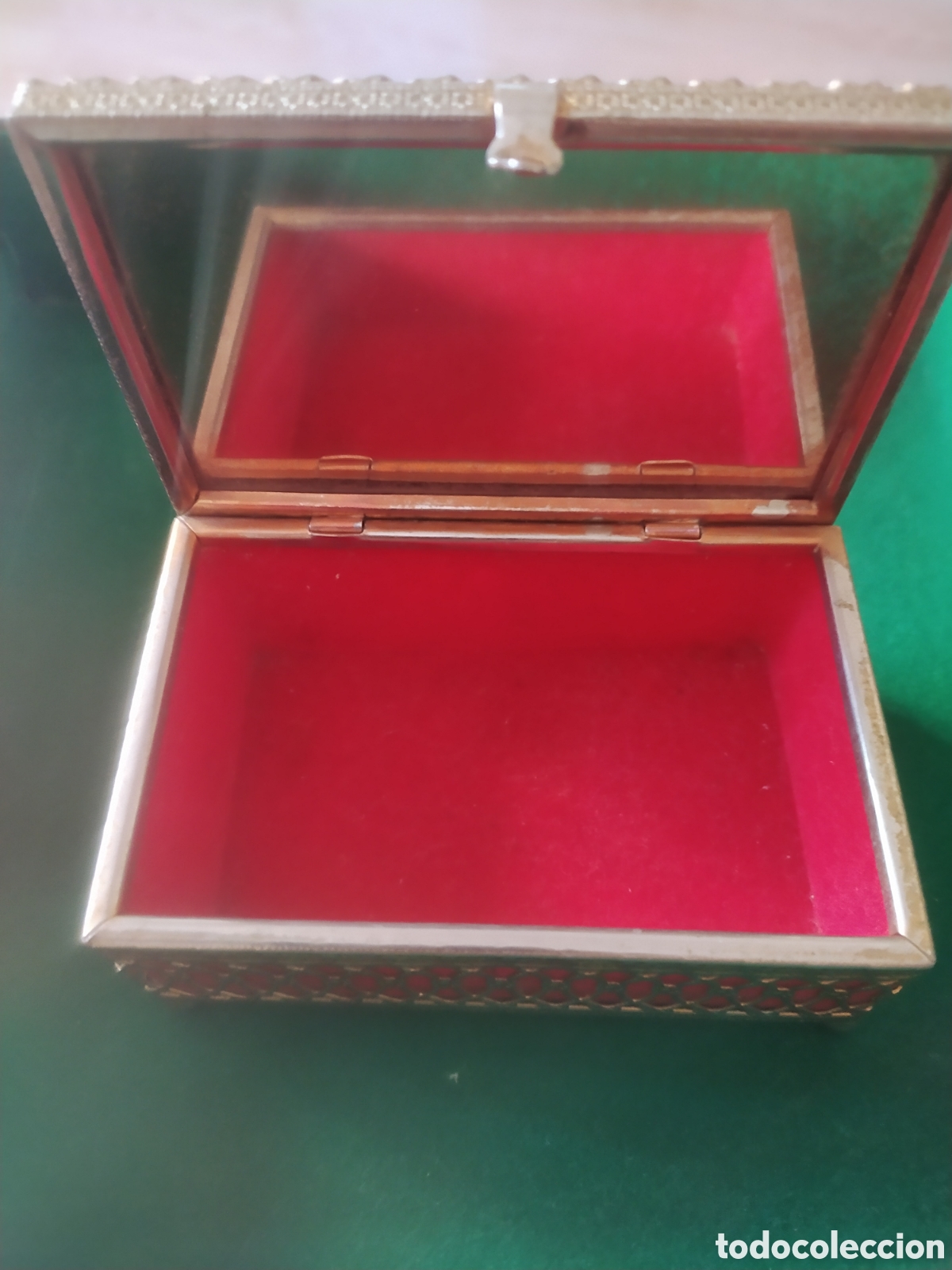 Cajas y cajitas met&aacute;licas: Joyero antiguo - Foto 2