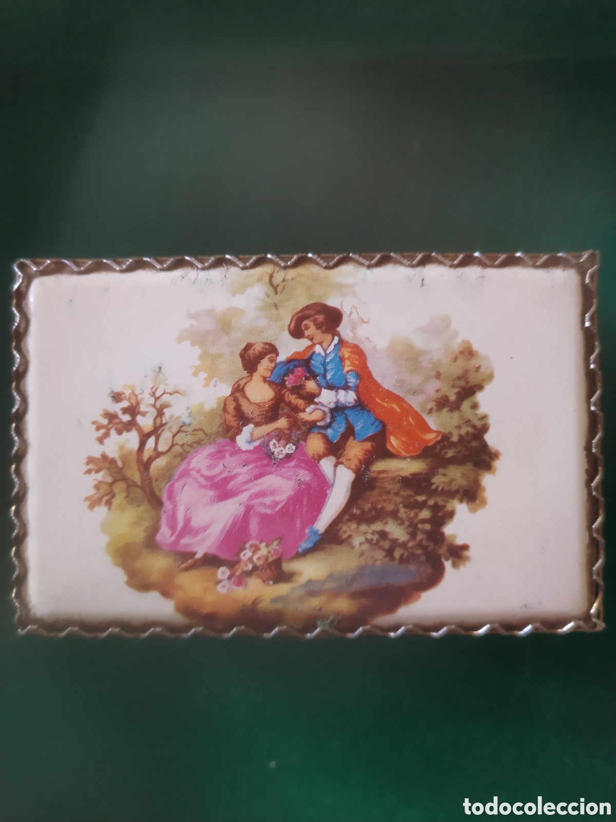 Cajas y cajitas met&aacute;licas: Joyero antiguo