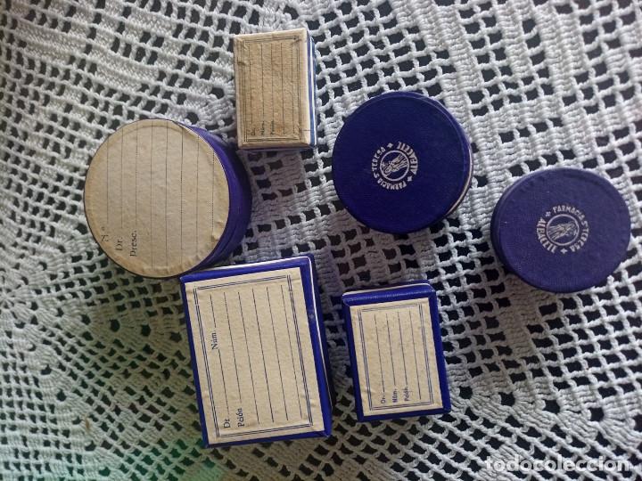 Boxes and metal boxes: ZZZZFARMACIA, CAJAS ANTIGUAS