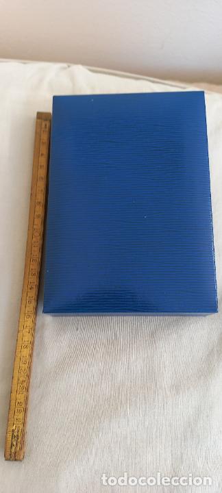 Cajas y cajitas met&aacute;licas: CAJA JOYERO O ESTUCHE VACIO, PARA COLLAR, GARGANTILLA O PULSERA. 15,8X11X3,3CM