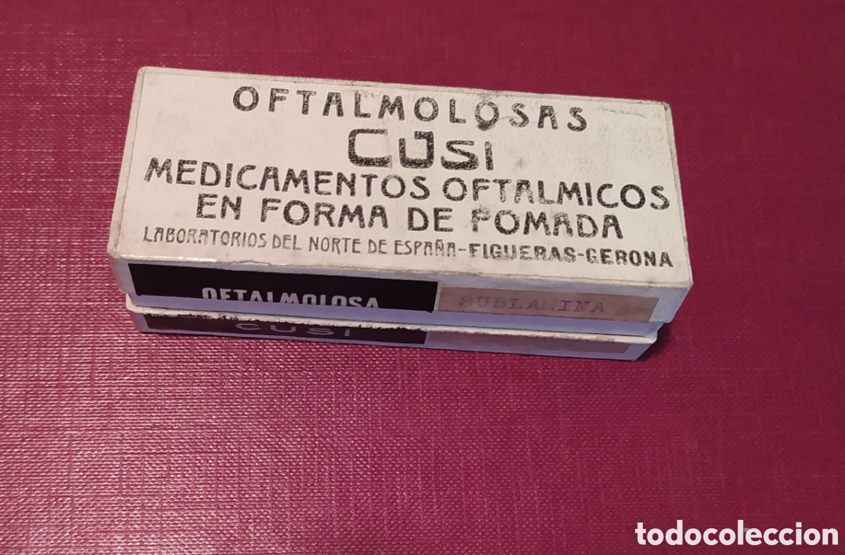 Medicamento antiguo