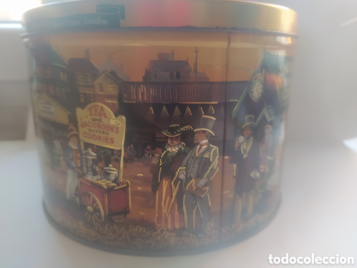 Cajas y cajitas met&aacute;licas: Caja de galletas Jacobsen - Foto 3