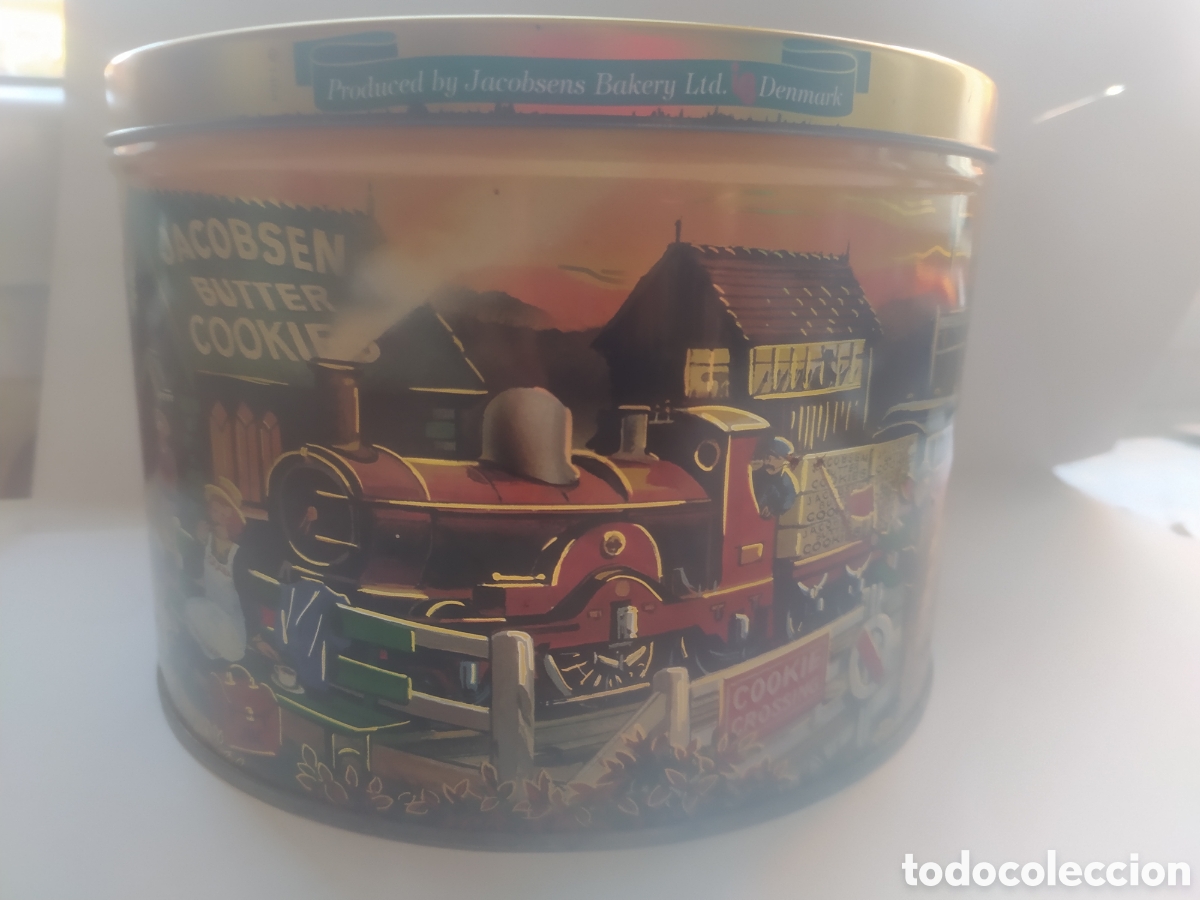 Cajas y cajitas met&aacute;licas: Caja de galletas Jacobsen - Foto 4