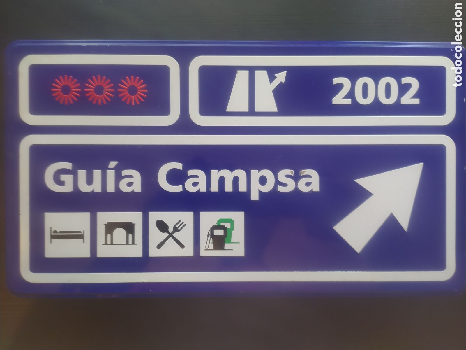 Cajas y cajitas met&aacute;licas: Chapa Gu&iacute;a Campsa 2002
