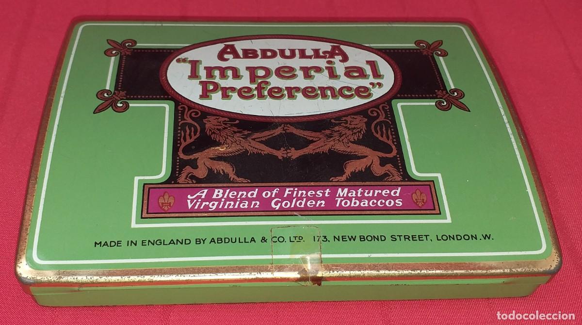 Blechdosen und Kisten: CAJA MET&Aacute;LICA DE TABACO-ABDULLA IMPERIAL PREFERENCE