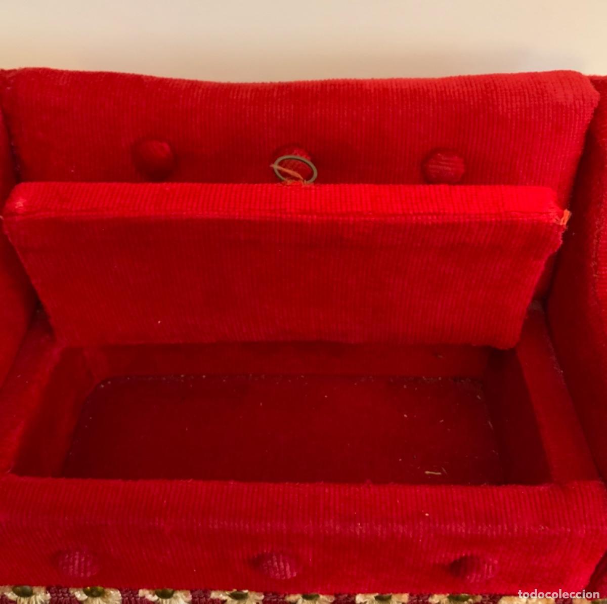 Cajas y cajitas met&aacute;licas: CURIOSO JOYERO CON FORMA DE TRESILLO - Foto 7