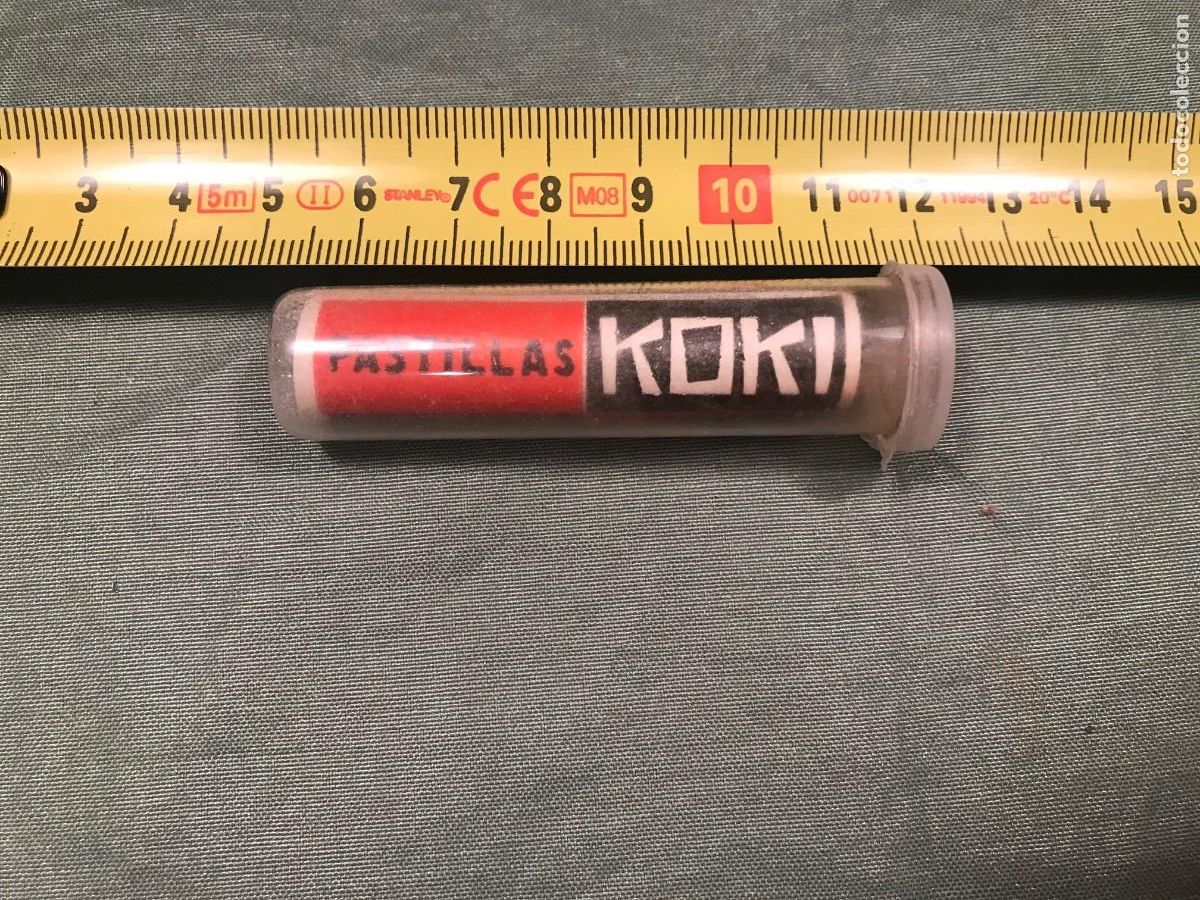 Cajas y cajitas met&aacute;licas: PASTILLAS KOKI PENICILINA Y MENTOL FARMACIA