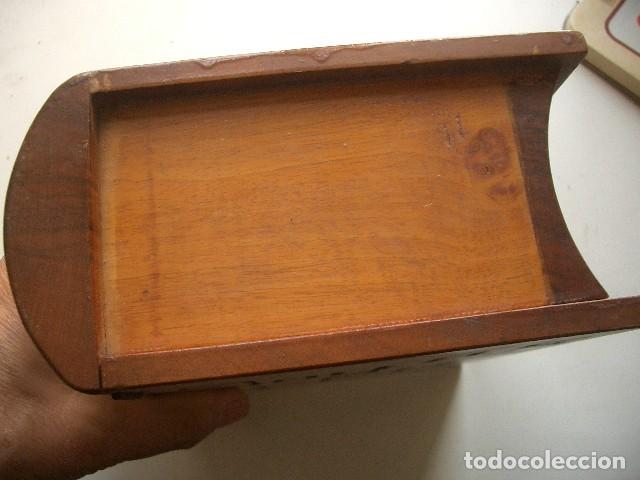 Cajas y cajitas met&aacute;licas: Caja de madera con forma de libro - Foto 2