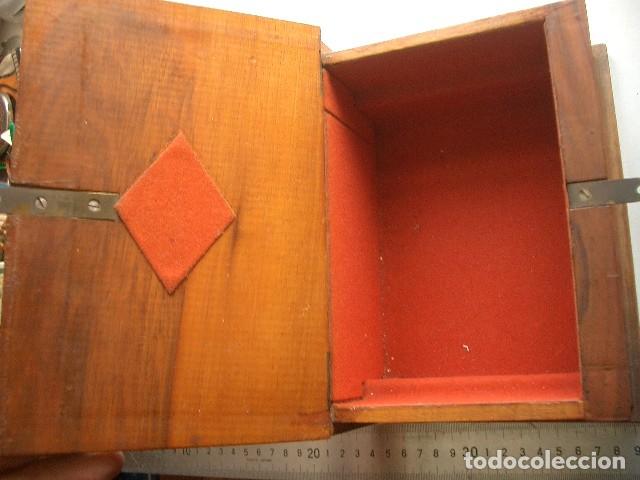 Cajas y cajitas met&aacute;licas: Caja de madera con forma de libro - Foto 4