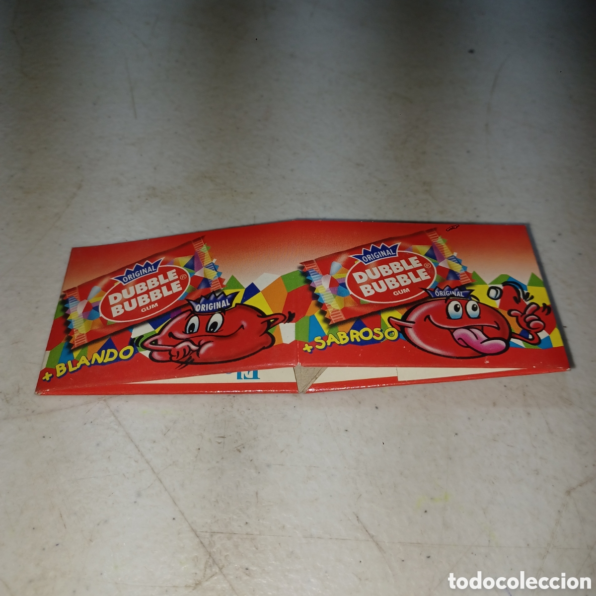 Cajas y cajitas met&aacute;licas: Antigua caja para poner chicles DUBBLE BUBBLE NUEVA