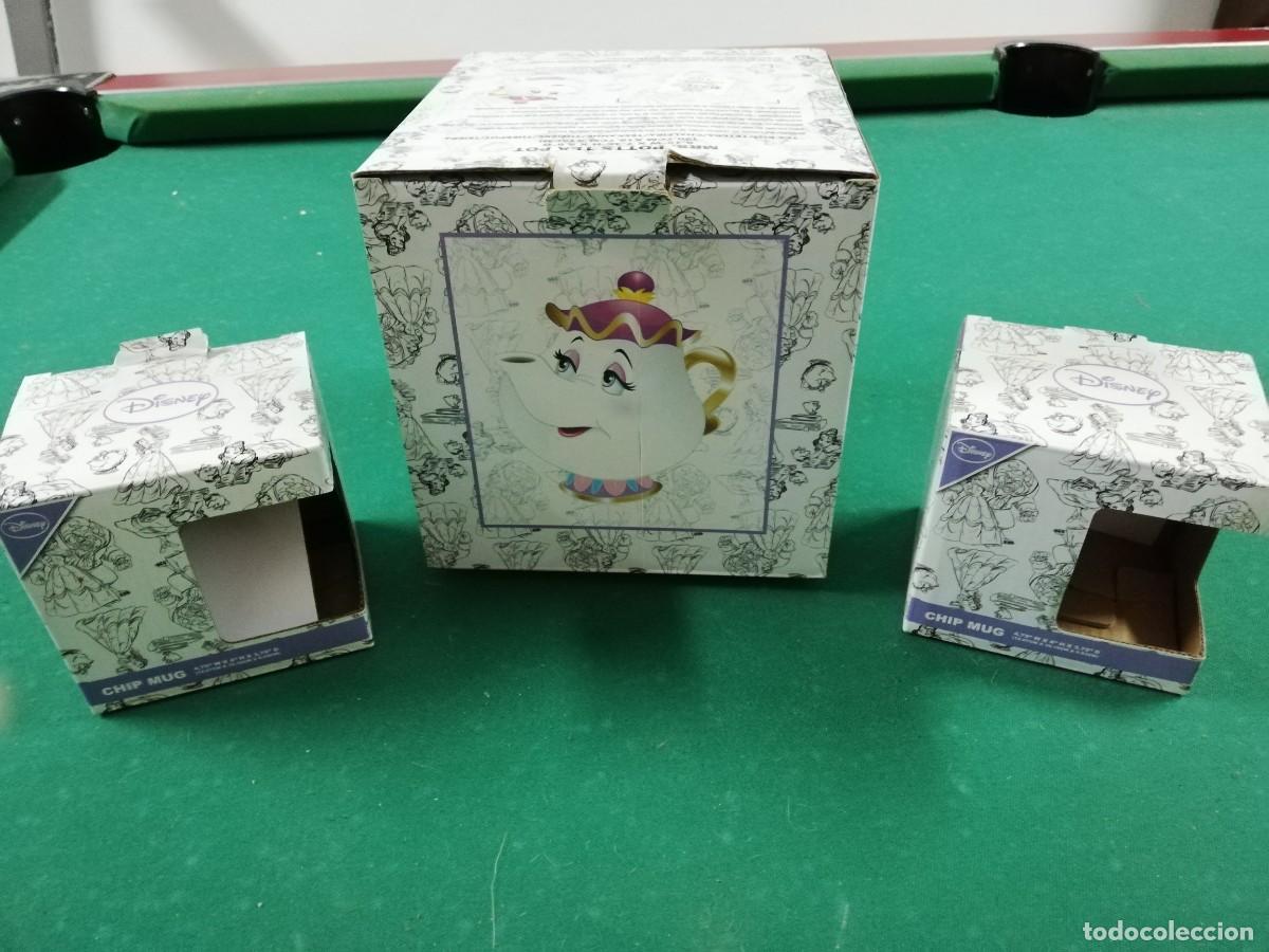Cajas y cajitas met&aacute;licas: CAJAS VAC&Iacute;AS TETERA Y TAZAS MRS. POTTS LA BELLA Y LA BESTIA