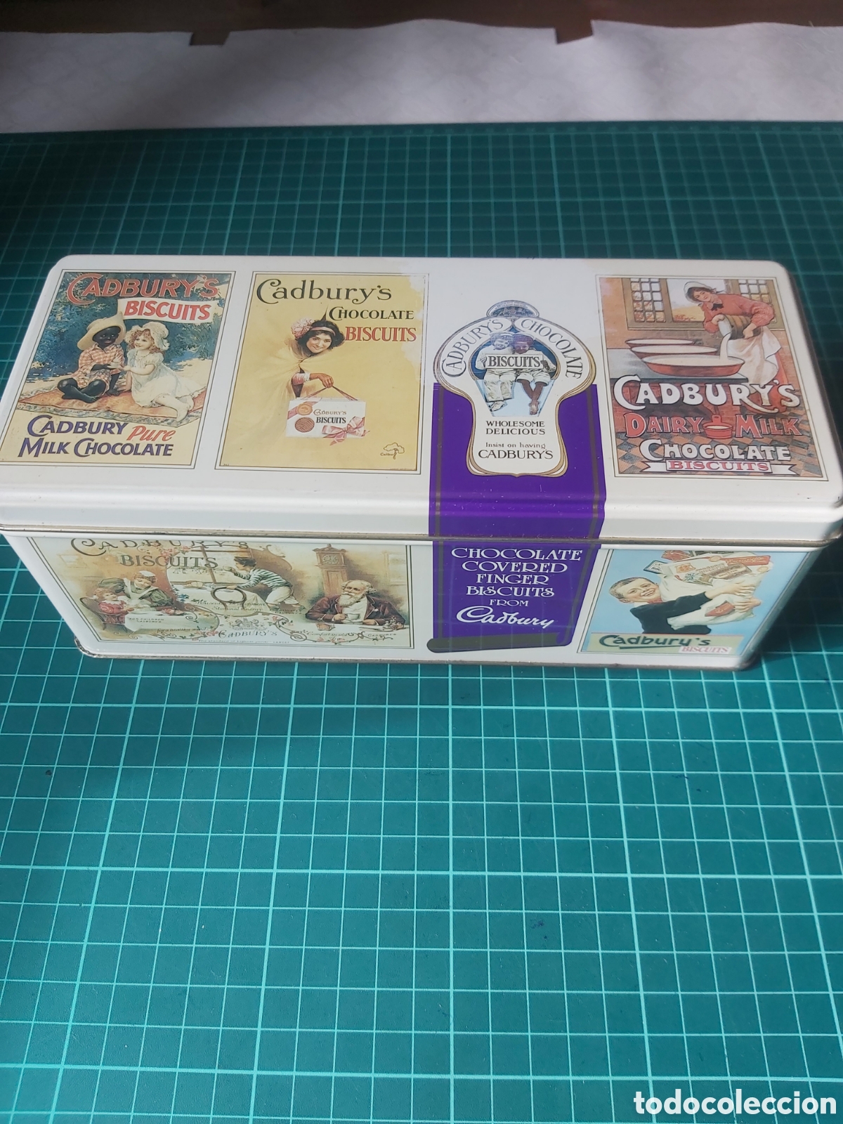 Casse e cassette metalliche: Cadburys chocolates caja vac&iacute;a vintage