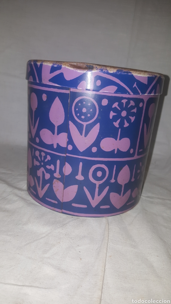 Cajas y cajitas met&aacute;licas: ANTIGUO BOTE MET&Aacute;LICO DE COLA-CAO