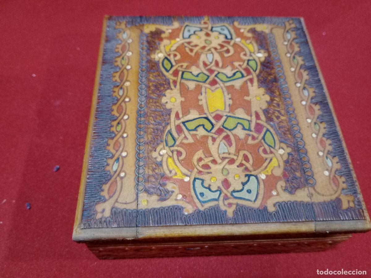 Cajas y cajitas met&aacute;licas: caja madera - Foto 2