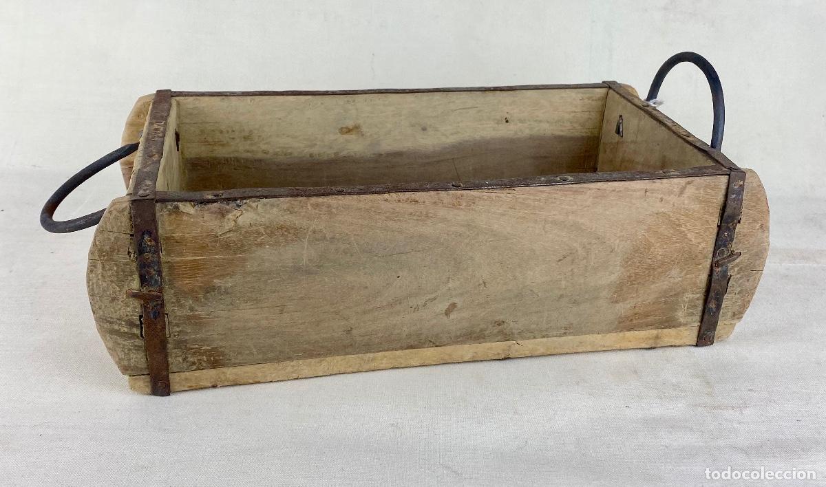 Cajas y cajitas met&aacute;licas: Caja fabricada con madera antigua - Foto 1