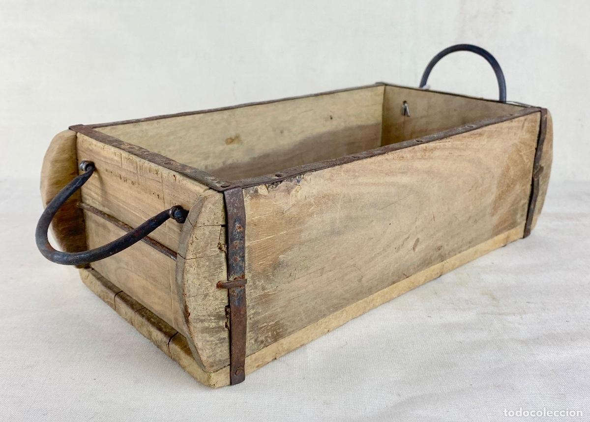 Cajas y cajitas met&aacute;licas: Caja fabricada con madera antigua - Foto 3