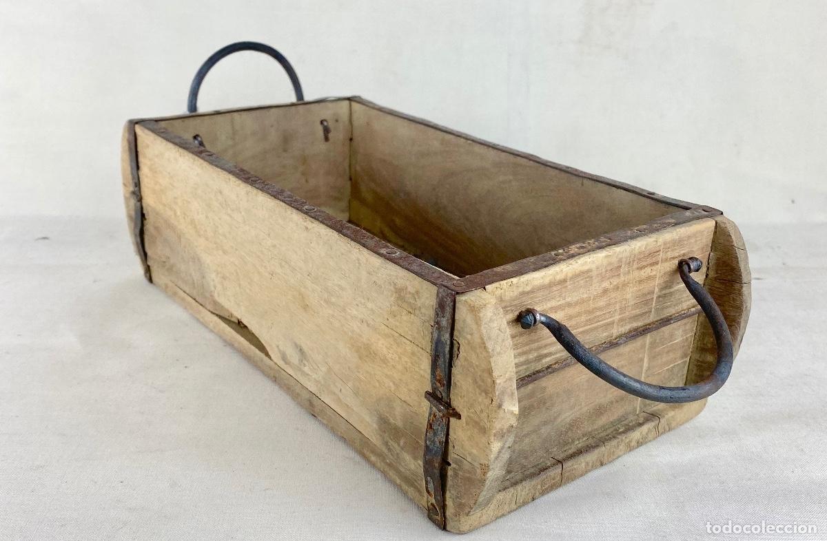 Cajas y cajitas met&aacute;licas: Caja fabricada con madera antigua - Foto 4